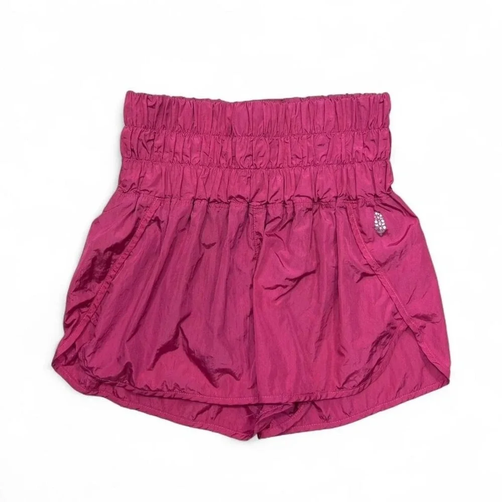 Free People‎ Movement Pink Shorts Size Small Activewear Athletic